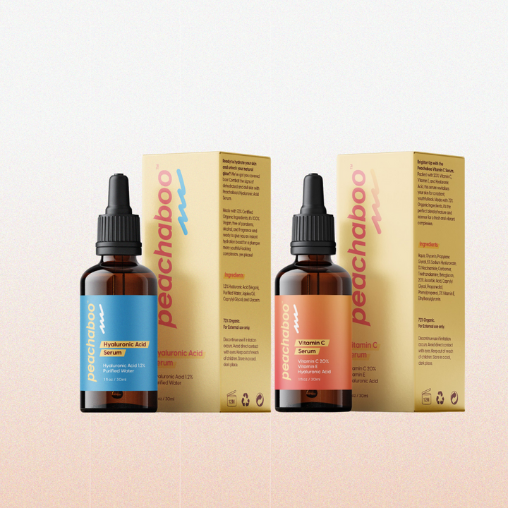 The Glow and Go Duo - Vitamin C, Hyaluronic Acid