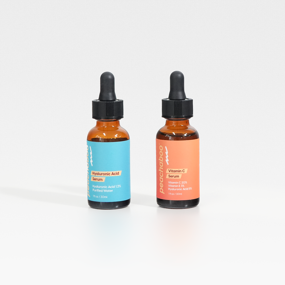 The Glow and Go Duo - Vitamin C, Hyaluronic Acid