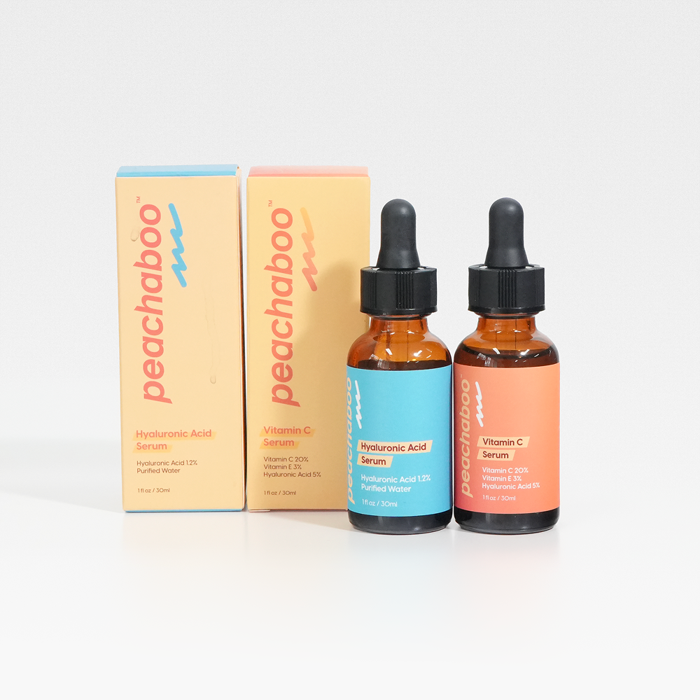 The Glow and Go Duo - Vitamin C, Hyaluronic Acid