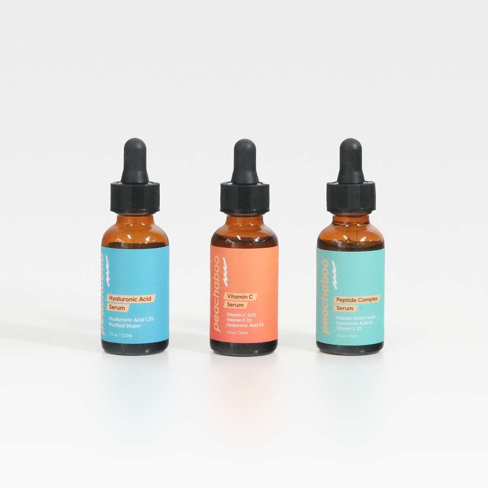 The Radiance Revival Trio - Vitamin C, Hyaluronic Acid & Peptide Complex