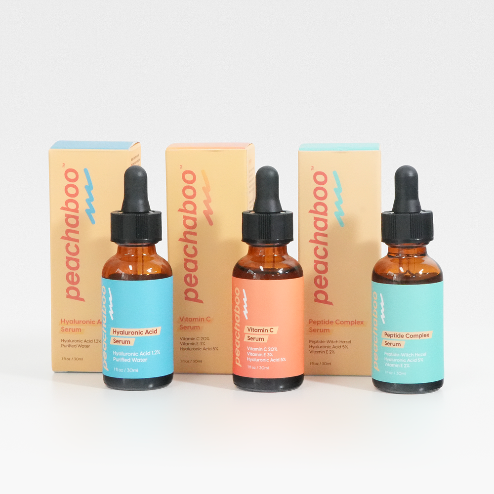 The Radiance Revival Trio - Vitamin C, Hyaluronic Acid & Peptide Complex