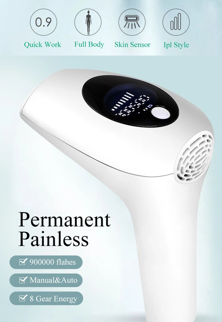 Professional Permanent Laser Depilatory Hair Remover